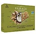 Sahale Snacks® Coconut, Curry, Ginger, Turmeric & Cashew Snack Bars, 1.40 Oz, Box Of 4