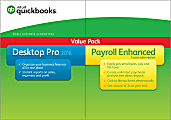 Intuit® QuickBooks® Desktop Pro With Enhanced Payroll 2018, Disc