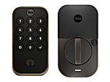 Yale Assure YRD410-WF1-0BP - Door lock - smartphone app - smart lock - keypad - oil-rubbed bronze