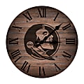 Imperial NCAA Rustic Wall Clock, 16”, Florida State University