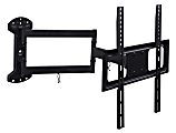 Mount-It! MI-3991XL Full-Motion TV Wall Mount With Articulating Arm For Screens 32 - 55", 11-3/4”H x 20-5/8”W x 2-1/2”D, Black 1 thumbnail image