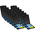 Business Source Plastic Storage Clipboard - Black - 12 / Carton 1 thumbnail image