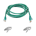 Belkin High Performance Cat6 Cable - RJ-45 Male - RJ-45 Male - 25ft - Green 1 thumbnail image