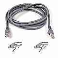 Belkin Cat. 6 UTP Patch Cable - RJ-45 Male - RJ-45 Male - 30ft - Gray 1 thumbnail image
