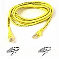 Belkin High Performance - Patch cable - RJ-45 (M) to RJ-45 (M) - 40 ft - UTP - CAT 6 - molded, snagless - yellow - for Omniview SMB 1x16, SMB 1x8; OmniView SMB CAT5 KVM Switch