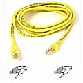 Belkin High Performance - Patch cable - RJ-45 (M) to RJ-45 (M) - 40 ft - UTP - CAT 6 - molded, snagless - yellow - for Omniview SMB 1x16, SMB 1x8; OmniView SMB CAT5 KVM Switch 1 thumbnail image