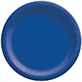 Amscan Round Paper Plates, 8-1/2”, Bright Royal Blue, Pack Of 150 Plates 1 thumbnail image