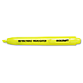 SKILCRAFT Retractable Highlighters, Chisel Tip, Yellow, Pack Of 12 (AbilityOne 7520-01-554-8210) 1 thumbnail image