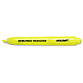 SKILCRAFT Retractable Highlighters, Chisel Tip, Yellow, Pack Of 12 (AbilityOne 7520-01-554-8210)