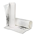 SKILCRAFT Shredder Bags, 49" x 51", 60 Gallons, Clear, 25 Bags Per Roll, Set of 2 Rolls, (AbilityOne 8105-01-557-4982)