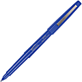 Integra Ballpoint Pens, Medium Point, Blue Barrel, Blue Ink, Pack Of 12 Pens