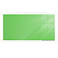 Ghent Aria Low Profile Glassboard, Magnetic, 36"H x 72"W, Green