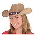 Amscan Patriotic Cowboy Hat, One Size, Country