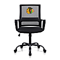 Imperial NHL Mesh Mid-Back Task Chair, Chicago Blackhawks