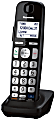 Panasonic KX-TGEA20B Digital Cordless Handset - Cordless - 3000 Phone Book/Directory Memory - 1.8" Screen Size - 10 Hour Battery Talk Time - Black