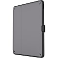 Speck Presidio Pro Folio Carrying Case (Folio) for 12.9" Apple iPad Pro (2018), Apple Pencil - Filigree Gray, Slate Gray