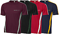 T-Shirt Colorblock Sport Screened