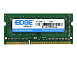 EDGE 2GB DDR3 SDRAM Memory Module - For Notebook - 2 GB (1x 2GB) - DDR3-1600/PC3-12800 DDR3 SDRAM - 1600 MHz - PE243791 1 thumbnail image