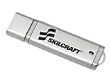 SKILCRAFT USB Flash Drive With 256-Bit AES Encryption, 2GB (AbilityOne 7045-01-558-4986) 1 thumbnail image