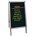 MasterVision™ Black Wet-Erase Display Board, 32" x 21", Silver Aluminum Frame 1 thumbnail image