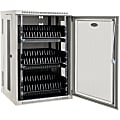 Tripp Lite Charging Sync Station Wall Mount 48-Port USB Tablet iPad Android White - 3 x Shelf(ves) - 35.6" Height x 23.6" Width x 21.6" Depth - Floor, Desktop, Countertop, Wall Mountable - Steel, Teflon - White 1 thumbnail image