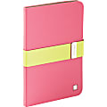 Verbatim Folio Signature Case for iPad mini (1,2,3) - Pink/Lime Green - Pink/Lime Green
