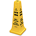 Multilingual "Caution" Safety Cone