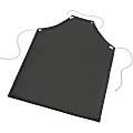 SKILCRAFT Laboratory Apron - Nylon, Rubber - For Laboratory - Black - 1 Each 1 thumbnail image