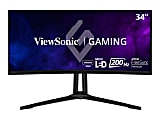 ViewSonic® XG341C-2K 34" UW-QHD Curved Screen UltraWide LED Gaming LCD Monitor 1 thumbnail image