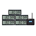 Pyramid™ Time Systems Clock In A Box Bundle, Digital, 6-Digit, Pack Of 5