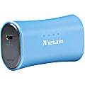 Verbatim Portable Power Pack, 2200mAh - Aqua Blue