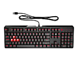 HP OMEN 1100 USB Keyboard, Black, 1MY13AA#ABA