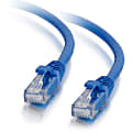 C2G 1ft Cat5e Ethernet Cable - Snagless Unshielded (UTP) - Blue - Category 5e for Network Device - RJ-45 Male - RJ-45 Male - 1ft - Blue 1 thumbnail image