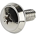 StarTech.com 12-24 Server Rack Screws - 50 pack - Nickel-plated (CABSCRWS1224) 1 thumbnail image
