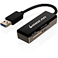 IOGEAR USB 3.0 Multi-Card Reader - 12-in-1 - SD, SDHC, SDXC, microSD, microSDHC, microSDXC, miniSD, miniSDHC, TransFlash, MultiMediaCard (MMC), MMCplus, ... - USB 3.0External - 1 Pack