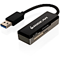 IOGEAR USB 3.0 Multi-Card Reader - 12-in-1 - SD, SDHC, SDXC, microSD, microSDHC, microSDXC, miniSD, miniSDHC, TransFlash, MultiMediaCard (MMC), MMCplus, ... - USB 3.0External - 1 Pack 1 thumbnail image