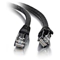C2G 3ft Cat5e Ethernet Cable - Snagless Unshielded (UTP) - Black - Category 5e for Network Device - RJ-45 Male - RJ-45 Male - 3ft - Black 1 thumbnail image