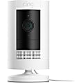 Ring Stick Up HD Wired Indoor/Outdoor Plug-In Security Camera, White 1 thumbnail image
