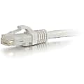 C2G 7ft Cat6 Ethernet Cable - Snagless Unshielded (UTP) - White - RJ-45 Male Network - RJ-45 Male Network - 7ft - White