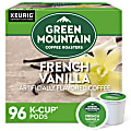 Green Mountain Coffee® Single-Serve Coffee K-Cup®, French Vanilla, Carton Of 96, 4 x 24 Per Box