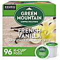 Green Mountain Coffee® Single-Serve Coffee K-Cup®, French Vanilla, Carton Of 96, 4 x 24 Per Box 1 thumbnail image