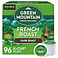 Green Mountain Coffee® Single-Serve Coffee K-Cup®, French Roast, Carton Of 96, 4 x 24 Per Box