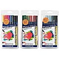 Staedtler® Mars® Graphic 3000 Duo Watercolor Brush Markers, Assorted Bright Colors, Pack Of 8 1 thumbnail image