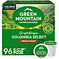Green Mountain Coffee Roasters® Single-Serve Coffee K-Cup® Pods, Colombia Select Coffee, 96 Count, 4 Boxes of 24 1 thumbnail image
