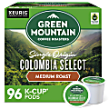 Green Mountain Coffee® Single-Serve Coffee K-Cup®, Colombian, Carton Of 96, 4 x 24 Per Box