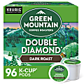 Green Mountain Coffee® Single-Serve Coffee K-Cup®, Double Black Diamond Extra-Bold, Carton Of 96, 4 x 24 Per Box 1 thumbnail image