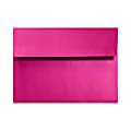 LUX Invitation Envelopes, #4 Bar (A1), Gummed Seal, Hottie Pink, Pack Of 50 1 thumbnail image