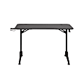 Safco® Ultimate 48"W Computer Gaming Desk, Black 1 thumbnail image