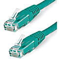 StarTech.com 4ft CAT6 Ethernet Cable - Green Molded Gigabit CAT 6 Wire 1 thumbnail image
