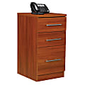 Office Depot® Brand Duval Business 3-Drawer File Cabinet, 29 1/4"H x 15 3/8"W x 18 1/4"D, Light Cherry 1 thumbnail image